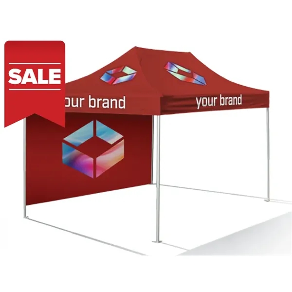 10'x15' Pro Package with Printed Top and Wall - 10'x15' Pro Package with Printed Top and Wall - Image 0 of 2