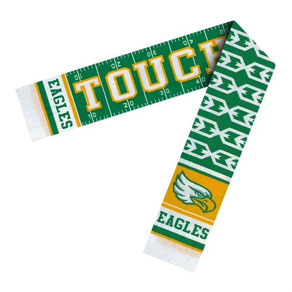 60 Inch Custom Elite Knit Scarf With Fringe - 60 Inch Custom Elite Knit Scarf With Fringe - Image 6 of 7