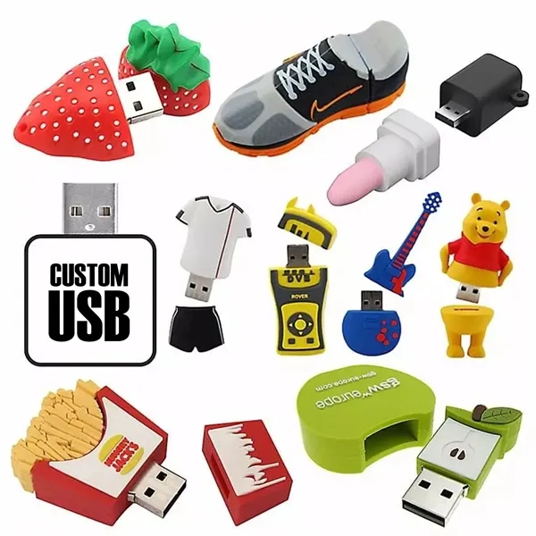 PVC USB Drives - PVC USB Drives - Image 0 of 6