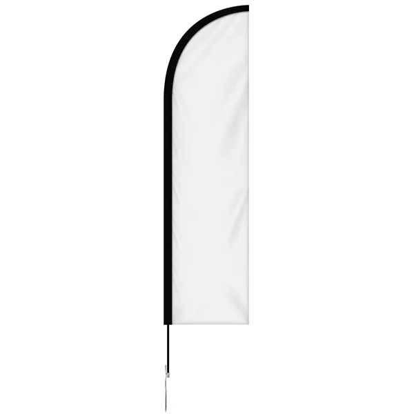 48 - Hour 8' Single Reverse Half Drop Banner w/ Hardware Set - 48 - Hour 8' Single Reverse Half Drop Banner w/ Hardware Set - Image 2 of 12