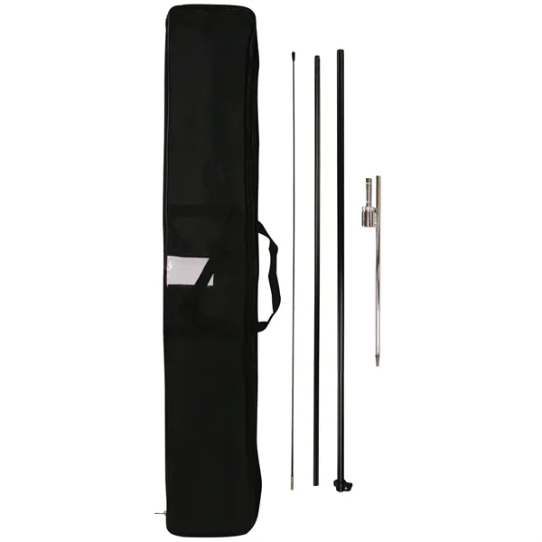 48 - Hour 8' Single Reverse Half Drop Banner w/ Hardware Set - 48 - Hour 8' Single Reverse Half Drop Banner w/ Hardware Set - Image 4 of 12