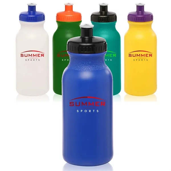Water Bottles with Push Cap - 20 oz - Water Bottles with Push Cap - 20 oz - Image 0 of 15