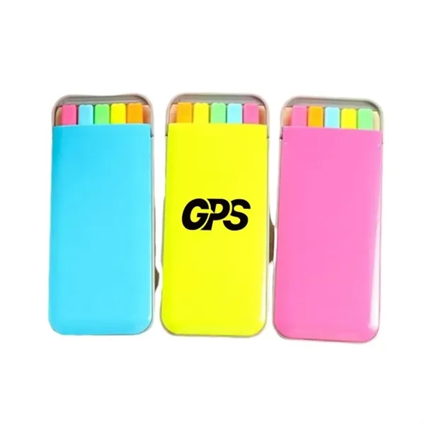 5 PCS Fluorescent Pen Set - 5 PCS Fluorescent Pen Set - Image 2 of 4