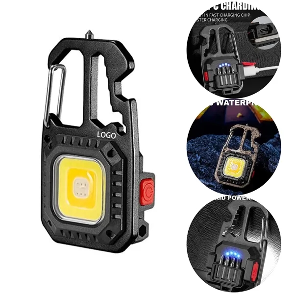 Multi-Function Keychain with Light, Screwdriver, and Seatbel - Multi-Function Keychain with Light, Screwdriver, and Seatbel - Image 0 of 2