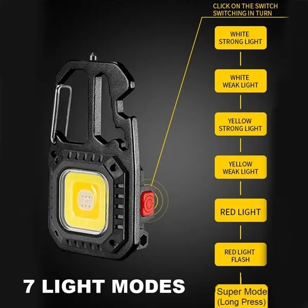 Multi-Function Keychain with Light, Screwdriver, and Seatbel - Multi-Function Keychain with Light, Screwdriver, and Seatbel - Image 2 of 2