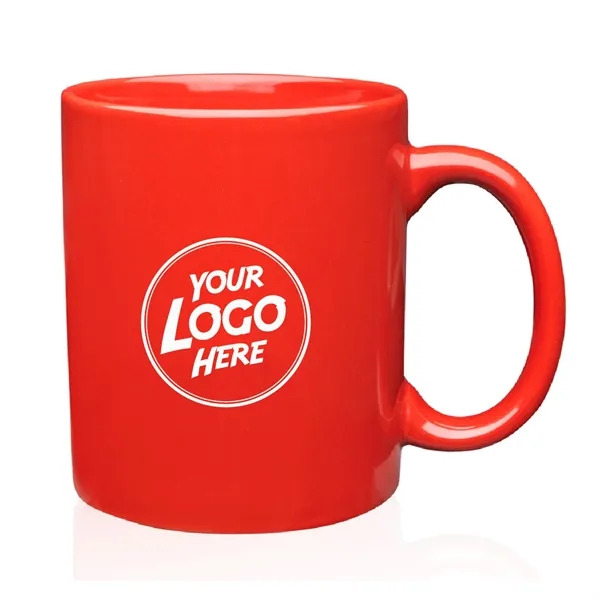 Traditional Ceramic Custom Mugs  - 11oz - Traditional Ceramic Custom Mugs  - 11oz - Image 28 of 31