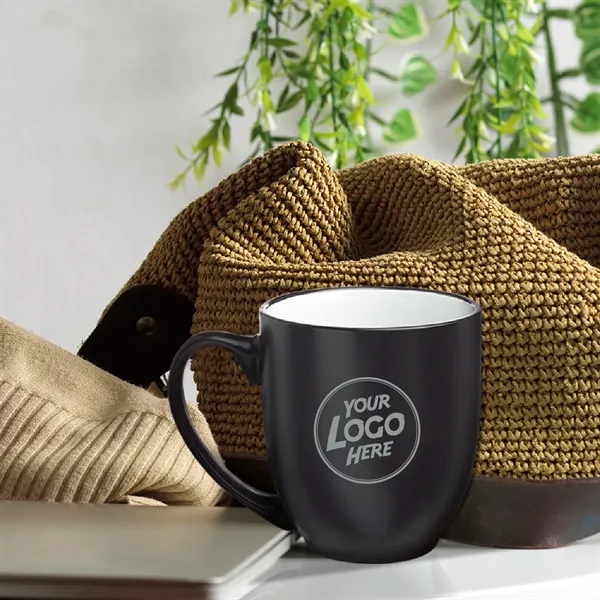 Two-Tone Ceramic Custom Mugs  - 16oz - Two-Tone Ceramic Custom Mugs  - 16oz - Image 5 of 22