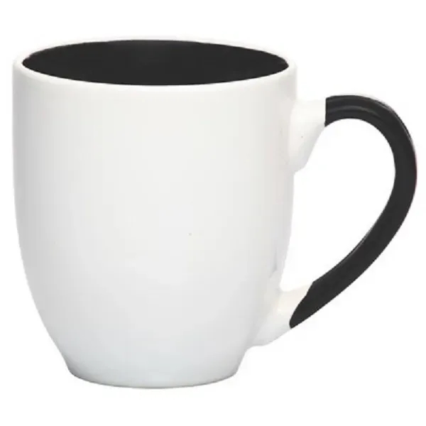Two-Tone Personalized Bistro Mugs   - 16oz - Two-Tone Personalized Bistro Mugs   - 16oz - Image 3 of 8