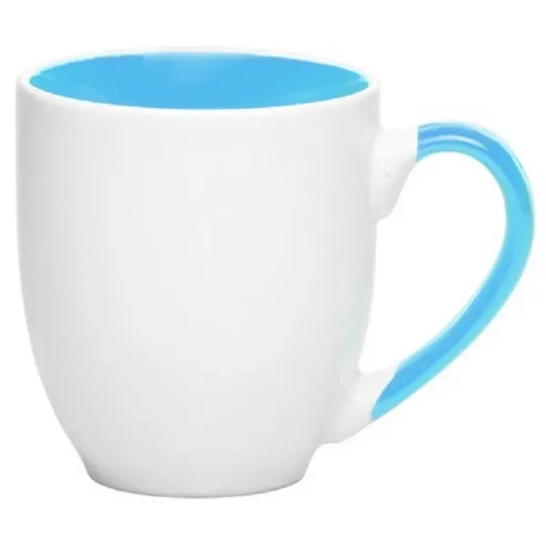 Two-Tone Personalized Bistro Mugs   - 16oz - Two-Tone Personalized Bistro Mugs   - 16oz - Image 5 of 8