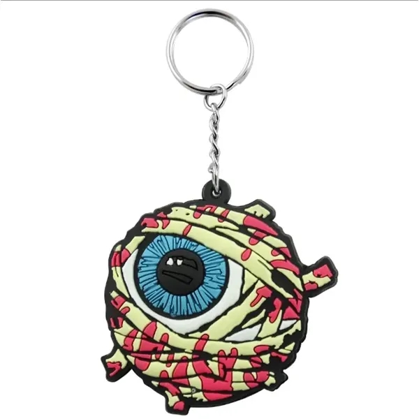Custom 3D Soft PVC Rubber Keychain - Custom 3D Soft PVC Rubber Keychain - Image 2 of 2