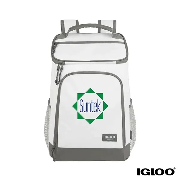Igloo® MaxCold™ 24-Can RPET Top Grip Backpack Cooler - Igloo® MaxCold™ 24-Can RPET Top Grip Backpack Cooler - Image 1 of 1