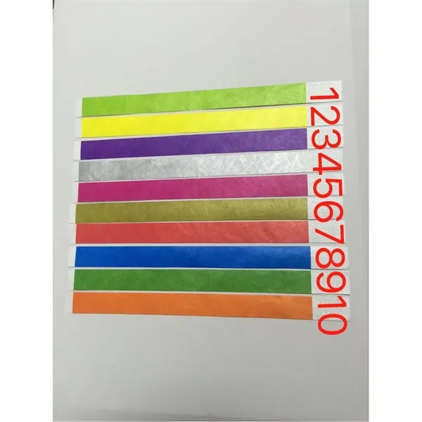 3/4" Custom Tyvek Wristbands for Events - 3/4" Custom Tyvek Wristbands for Events - Image 1 of 1