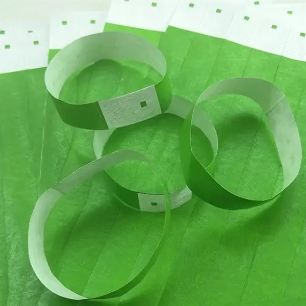 Waterproof Tyvek Paper Wristbands - Waterproof Tyvek Paper Wristbands - Image 1 of 2
