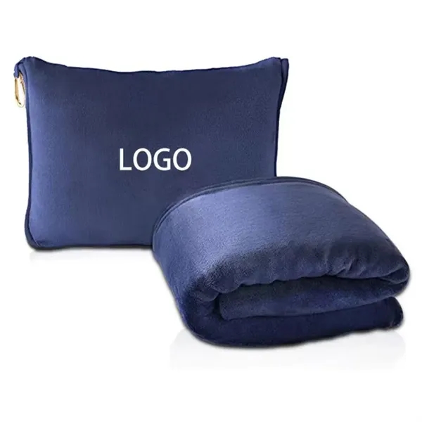 Travel Airplane Blanket Pillow 2 In 1 - Travel Airplane Blanket Pillow 2 In 1 - Image 3 of 8