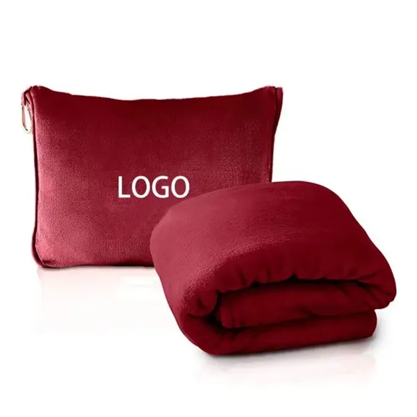Travel Airplane Blanket Pillow 2 In 1 - Travel Airplane Blanket Pillow 2 In 1 - Image 4 of 8