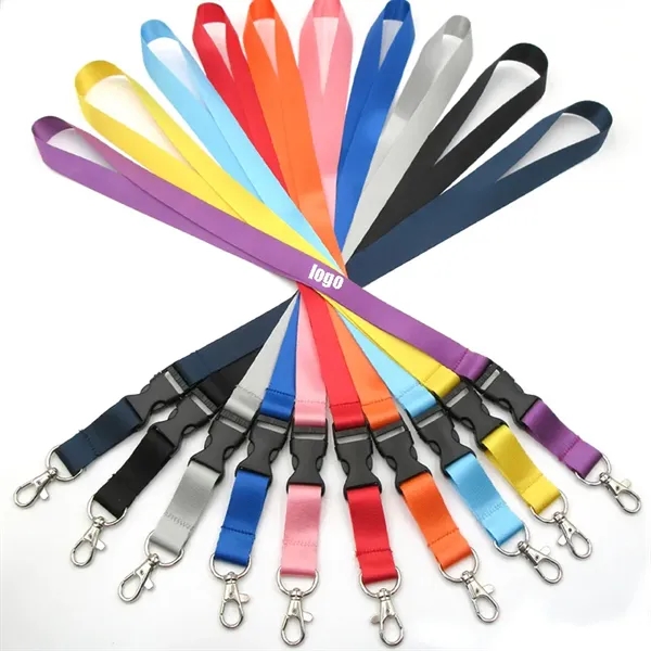 Neck Safety Lanyards Detachable Buckle - Neck Safety Lanyards Detachable Buckle - Image 0 of 4