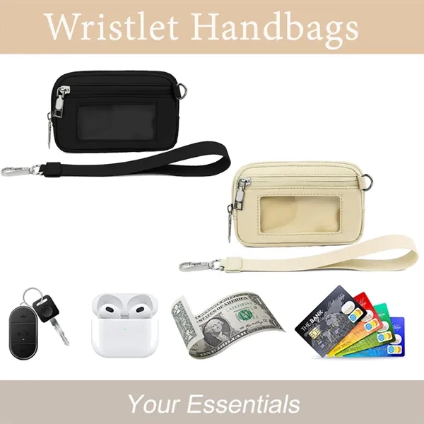 Water Resistant Zip Keychain Wallet With ID Window - Water Resistant Zip Keychain Wallet With ID Window - Image 3 of 4