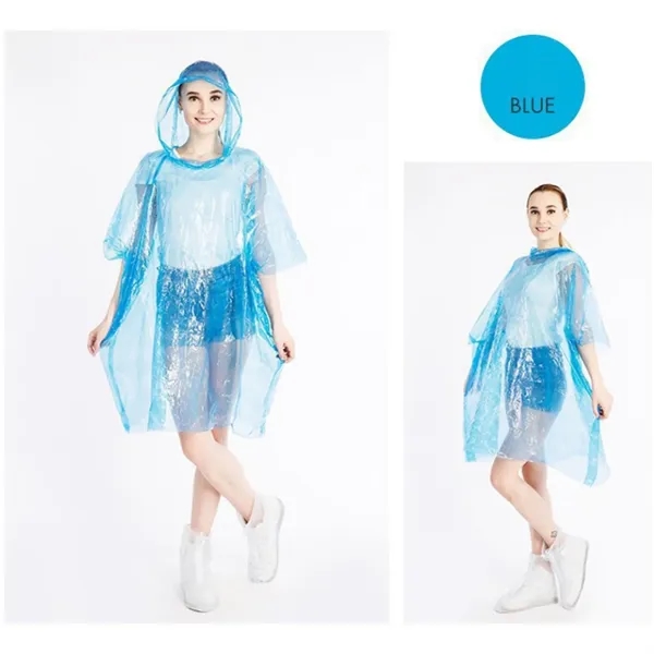 Portable Compressed Disposable Raincoat 100PCS - Portable Compressed Disposable Raincoat 100PCS - Image 4 of 4