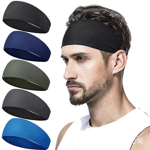 Sports Moisture Wicking Workout Headband - Sports Moisture Wicking Workout Headband - Image 1 of 2