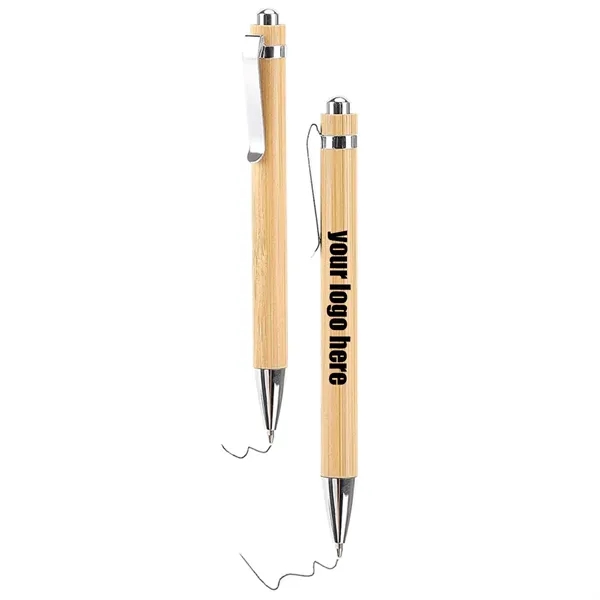 Bamboo Wooden Ballpoint Pen - Bamboo Wooden Ballpoint Pen - Image 0 of 3