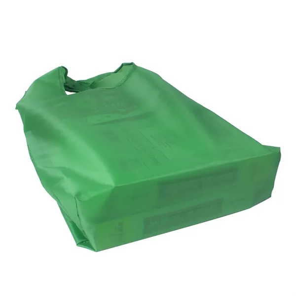 Reusable Grocery Foldable Shopping Bag With Elastic Band - Reusable Grocery Foldable Shopping Bag With Elastic Band - Image 11 of 17