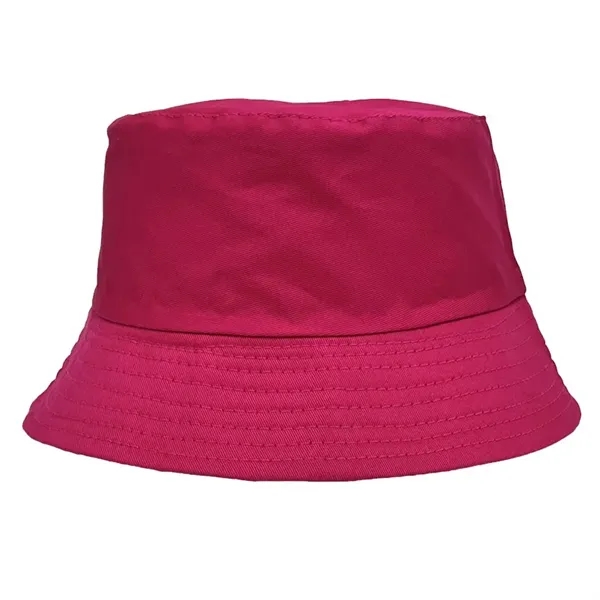 Cotton Bucket Sun Hat - Cotton Bucket Sun Hat - Image 8 of 14