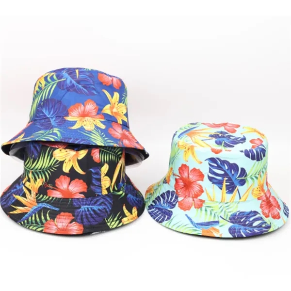 Cotton Bucket Sun Hat - Cotton Bucket Sun Hat - Image 10 of 14