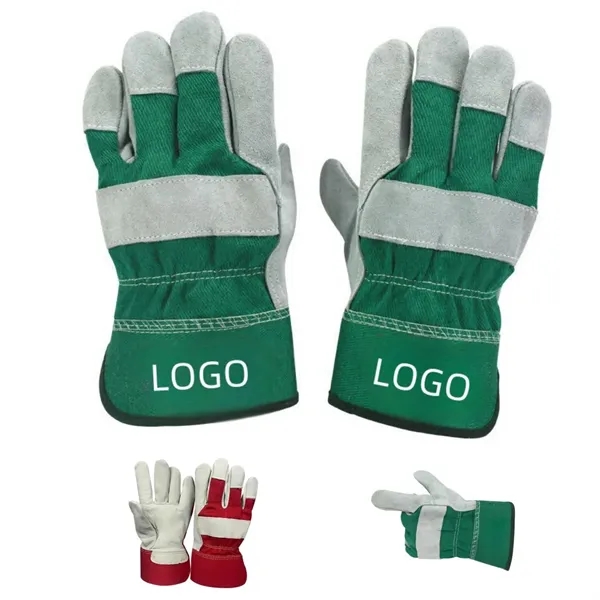 Cowhide Leather Work Gloves - Cowhide Leather Work Gloves - Image 0 of 3