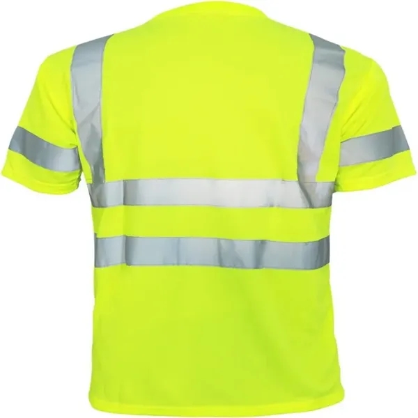 Safety T-shirt With Reflective Sripes - Safety T-shirt With Reflective Sripes - Image 1 of 2