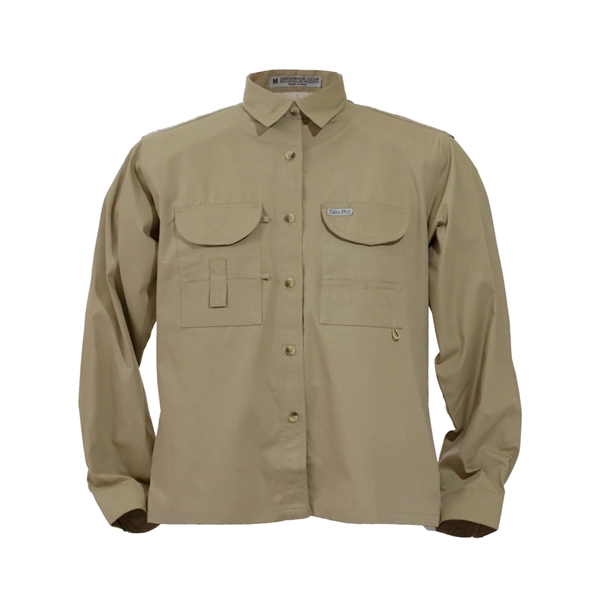 Ladies' Long Sleeve Fishing Shirt - Ladies' Long Sleeve Fishing Shirt - Image 3 of 5
