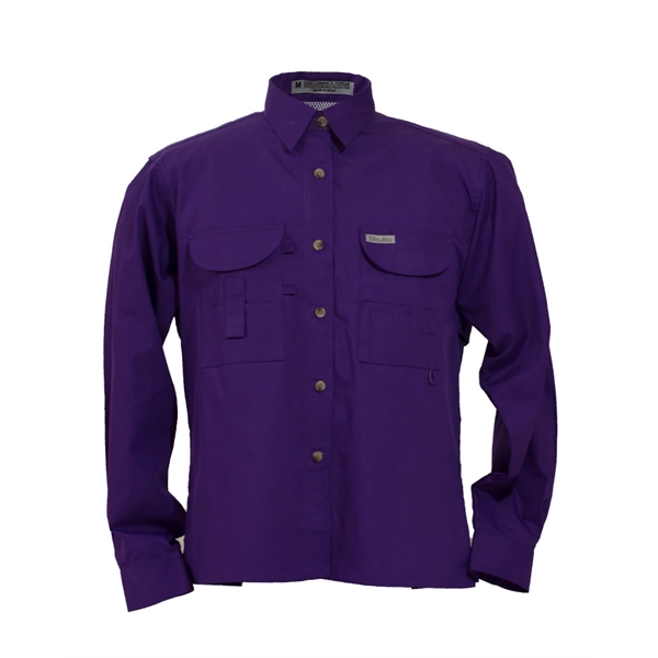 Ladies' Long Sleeve Fishing Shirt - Ladies' Long Sleeve Fishing Shirt - Image 5 of 5