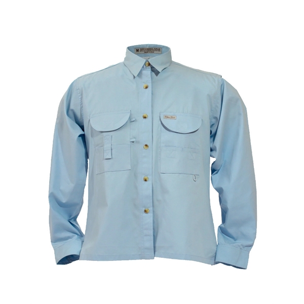 Ladies' Long Sleeve Fishing Shirt - Ladies' Long Sleeve Fishing Shirt - Image 2 of 5