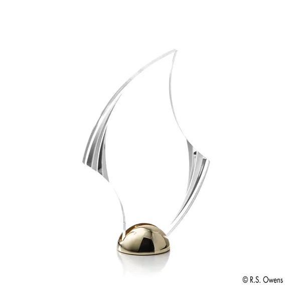 Flourish Hemisphere Award - Laser Engraved - Flourish Hemisphere Award - Laser Engraved - Image 4 of 12