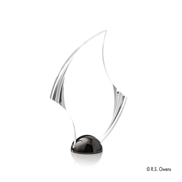 Flourish Hemisphere Award - Laser Engraved - Flourish Hemisphere Award - Laser Engraved - Image 6 of 12