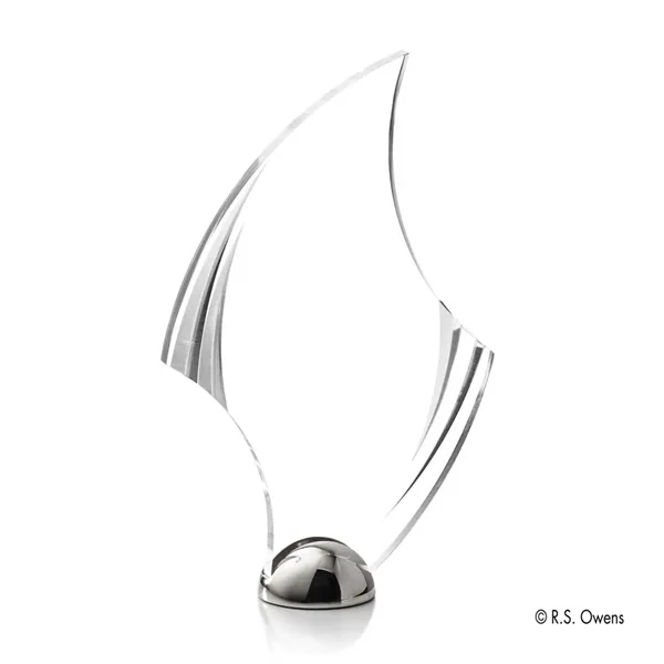 Flourish Hemisphere Award - Laser Engraved - Flourish Hemisphere Award - Laser Engraved - Image 8 of 12