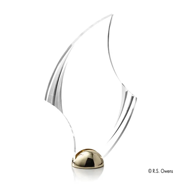 Flourish Hemisphere Award - Laser Engraved - Flourish Hemisphere Award - Laser Engraved - Image 10 of 12