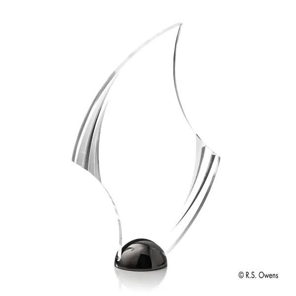 Flourish Hemisphere Award - Laser Engraved - Flourish Hemisphere Award - Laser Engraved - Image 12 of 12