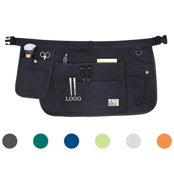 Multi-Pocket Bib Half Apron - Multi-Pocket Bib Half Apron - Image 0 of 5
