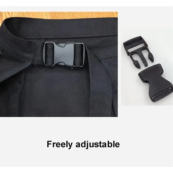 Multi-Pocket Bib Half Apron - Multi-Pocket Bib Half Apron - Image 3 of 5