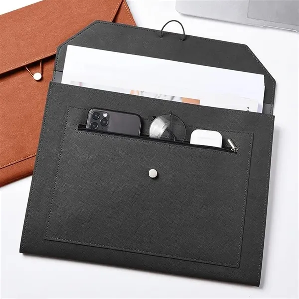 Pu Leather Document Holder - Pu Leather Document Holder - Image 3 of 4