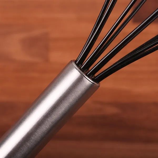 Stainless And Silicone Kitchen Whisk - Stainless And Silicone Kitchen Whisk - Image 2 of 4