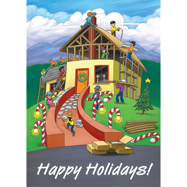 Building Holiday Joy Contractor Cards