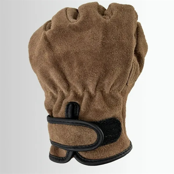 Leather Work Gloves for Men or Women - Leather Work Gloves for Men or Women - Image 1 of 5