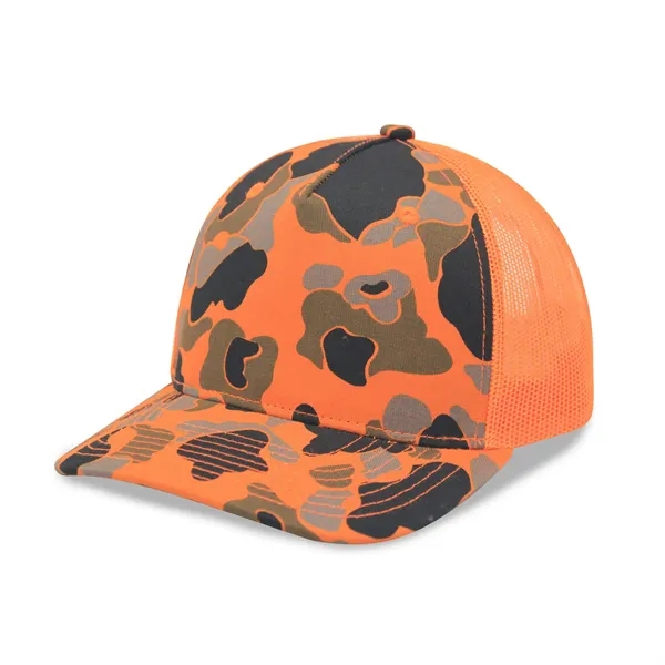 Premium 5 Panels Trucker Cap - Premium 5 Panels Trucker Cap - Image 11 of 30