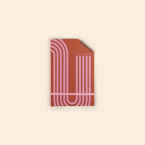 CORNER COIL NOTEBOOK - LARGE - SOLID COVER - CORNER COIL NOTEBOOK - LARGE - SOLID COVER - Image 4 of 5