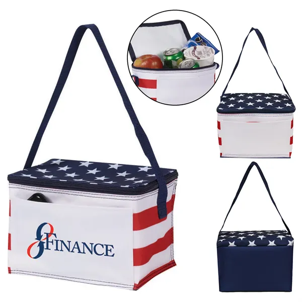 Patriotic Cooler Bag - Patriotic Cooler Bag - Image 0 of 5