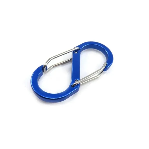 Aluminum S Carabiner Clip - Aluminum S Carabiner Clip - Image 3 of 9