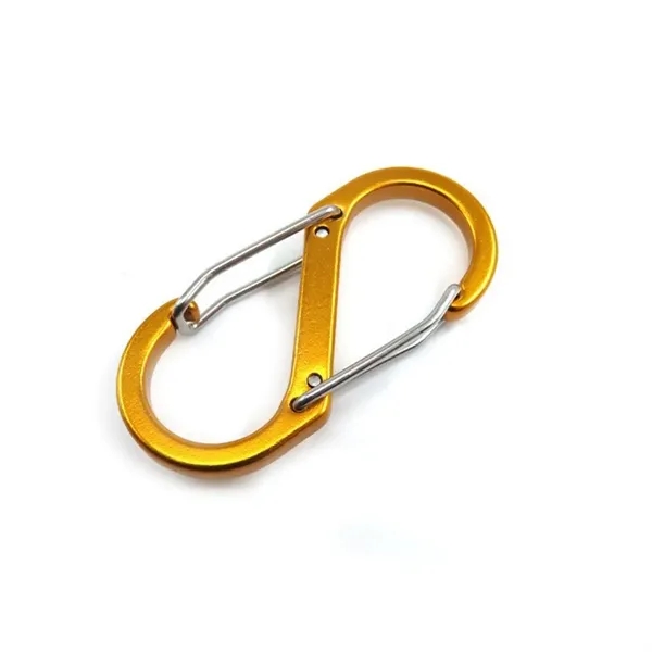 Aluminum S Carabiner Clip - Aluminum S Carabiner Clip - Image 4 of 9