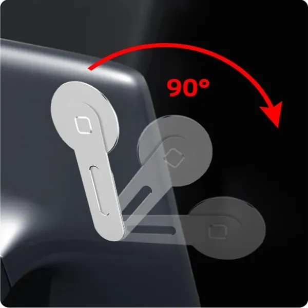 5" Magnetic Phone Holder Computer Monitor Side Mount Clip - 5" Magnetic Phone Holder Computer Monitor Side Mount Clip - Image 4 of 4