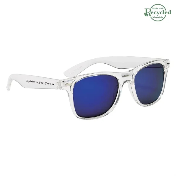 Crystalline Mirrored Malibu Sunglasses - Crystalline Mirrored Malibu Sunglasses - Image 2 of 21